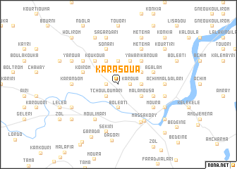 map of Karasoua