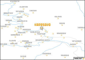 map of Karasovo