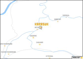 map of Karasuk