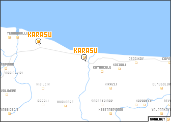map of Karasu