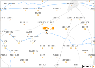 map of Karasu