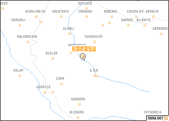 map of Karasu