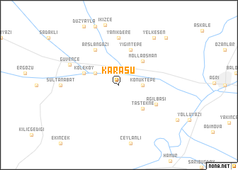 map of Karasu