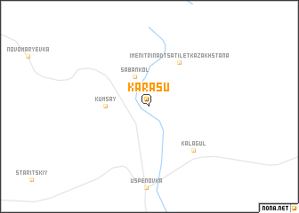 map of Karasu