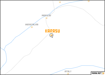 map of Karasu