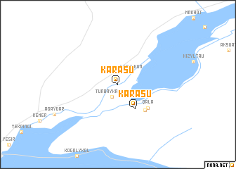 map of Karasu
