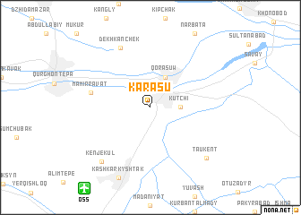 map of Kara-Su