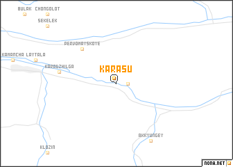 map of Karasu
