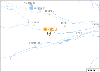 map of Karasu