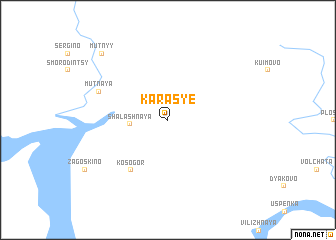 map of Karas\