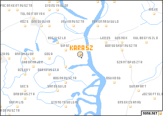 map of Karasz