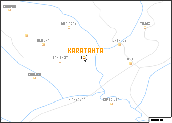 map of Karatahta