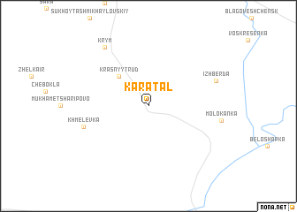 map of Karatal