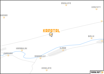 map of Karatal