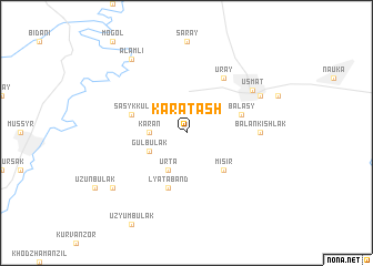 map of Karatash