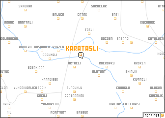 map of Karataşlı