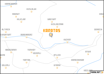map of Karataş