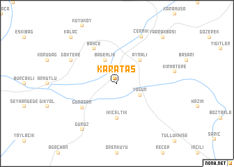 map of Karataş