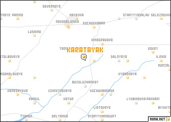 map of Karatayak