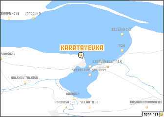 map of Karatayevka