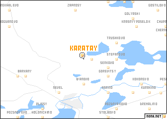 map of Karatay