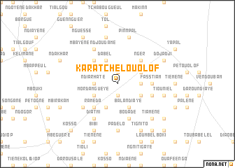 map of Karatchel Ouolof