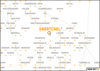 map of Karatchel