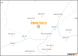 map of Karaterzi