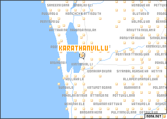 map of Karathanvillu