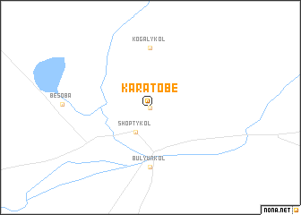 map of Karatobe