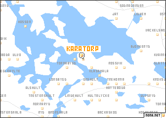 map of Karatorp