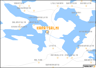 map of Karatsalmi