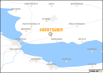 map of Karatsubin