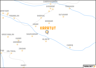 map of Karatut