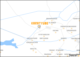 map of Kara-Tyube