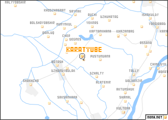 map of Kara-Tyube