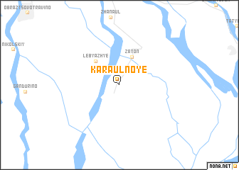 map of Karaul\