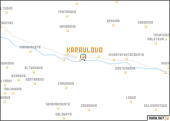 map of Karaulovo