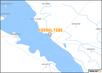map of Karaultobe