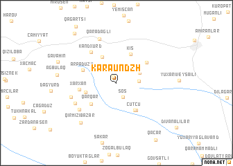 map of Karaundzh