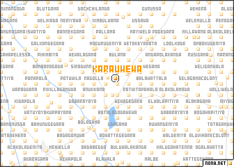 map of Karauwewa