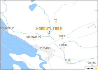 map of Karauyltobe