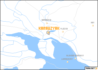 map of Kara-Uzyak