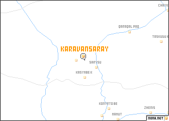 map of (( Karavan-Saray ))