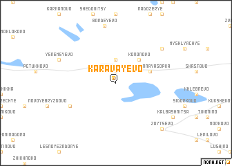 map of Karavayevo