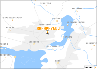 map of Karavayevo