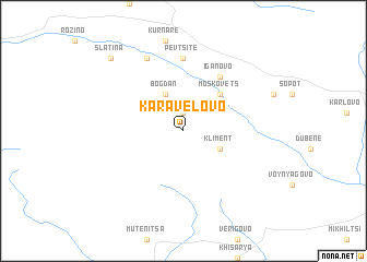 map of Karavelovo