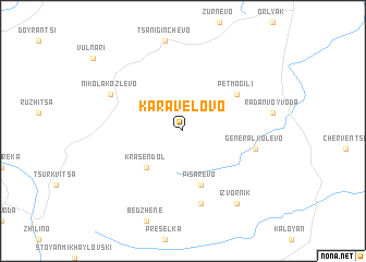 map of Karavelovo