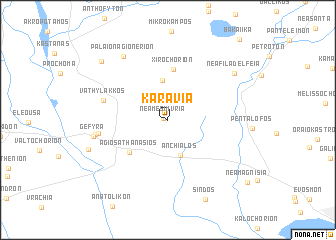 map of (( Karavía ))