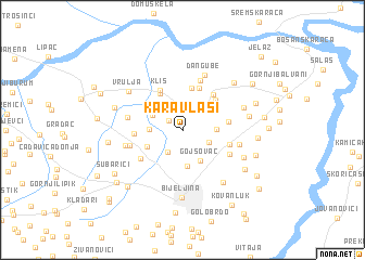 map of Karavlasi